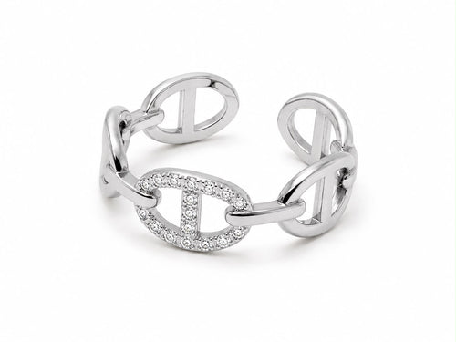 Bague Inaya argentée